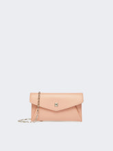 Leather envelope wallet - Pink