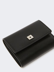 Leather purse - Black