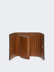 Leather purse - Amber brown