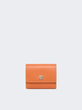 Leather purse - Tangerine