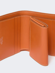 Leather purse - Tangerine