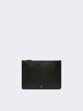 Leather tablet sleeve - Black