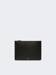 Leather tablet sleeve - Black