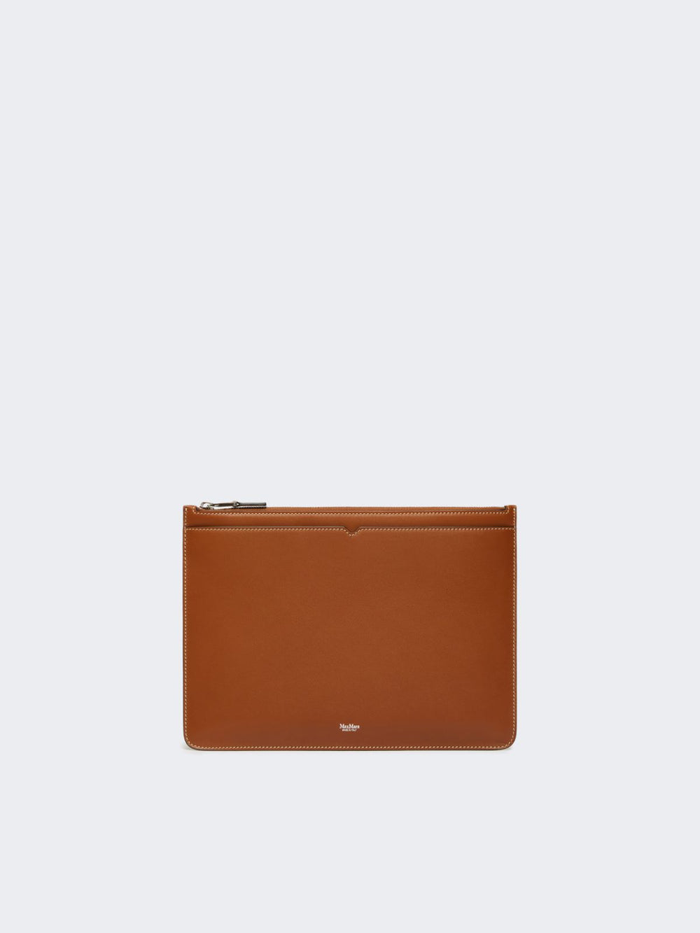 Leather tablet sleeve - Amber brown
