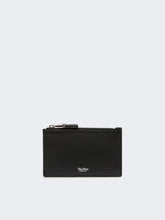 Leather card holder - Black