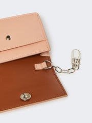 Leather purse - Pink