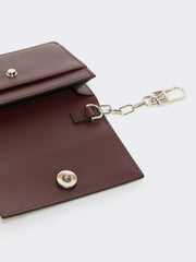 Leather purse - Bordeaux