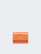 Leather purse - Tangerine
