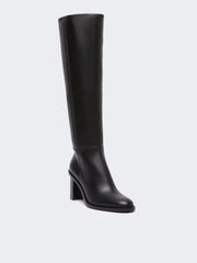 Leather boots - Black