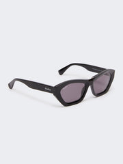 Square bold sunglasses - Black