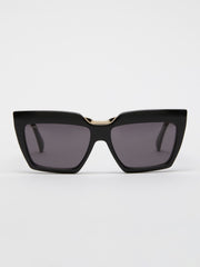 Cat-eye sunglasses - Black