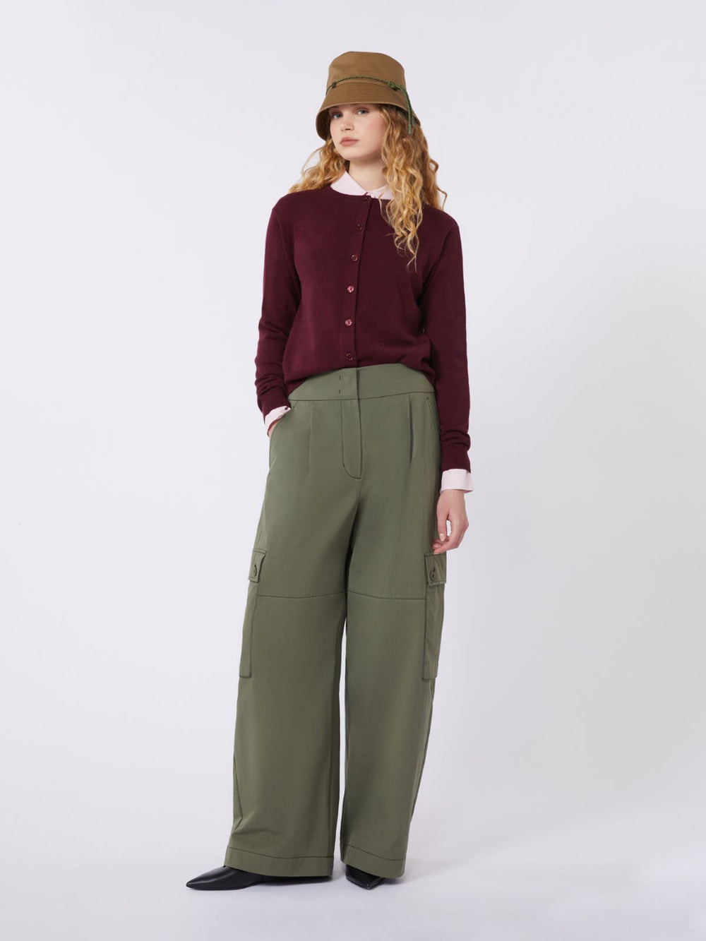 Silk crepe de chine shirt - Pink