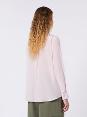 Silk crepe de chine shirt - Pink