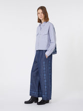 Heavy cotton canvas shirt - Navy