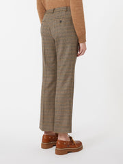 Batavia wool trousers - Chocolate
