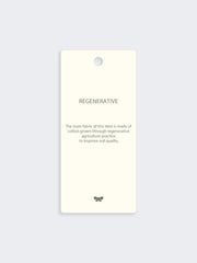 Cotton bull denim jeans - Ivory