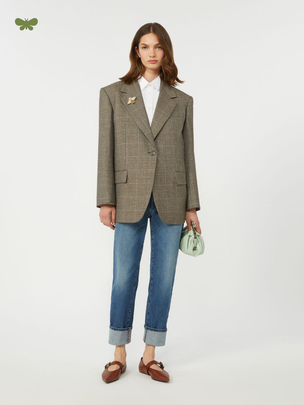 Straight-leg denim jeans - Navy