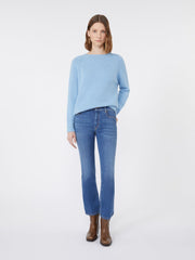 Slim-fit denim jeans - Navy