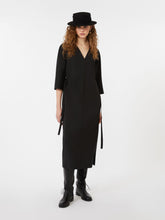 Woollen cloth dress - Black