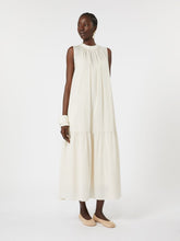 Cotton-blend canvas dress - Sand