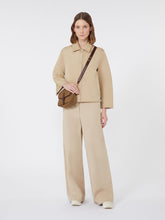 Reversible taffeta jacket - Beige