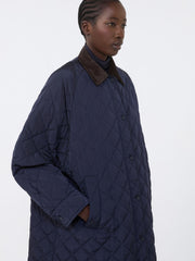 Water-repellent taffeta jacket - Navy