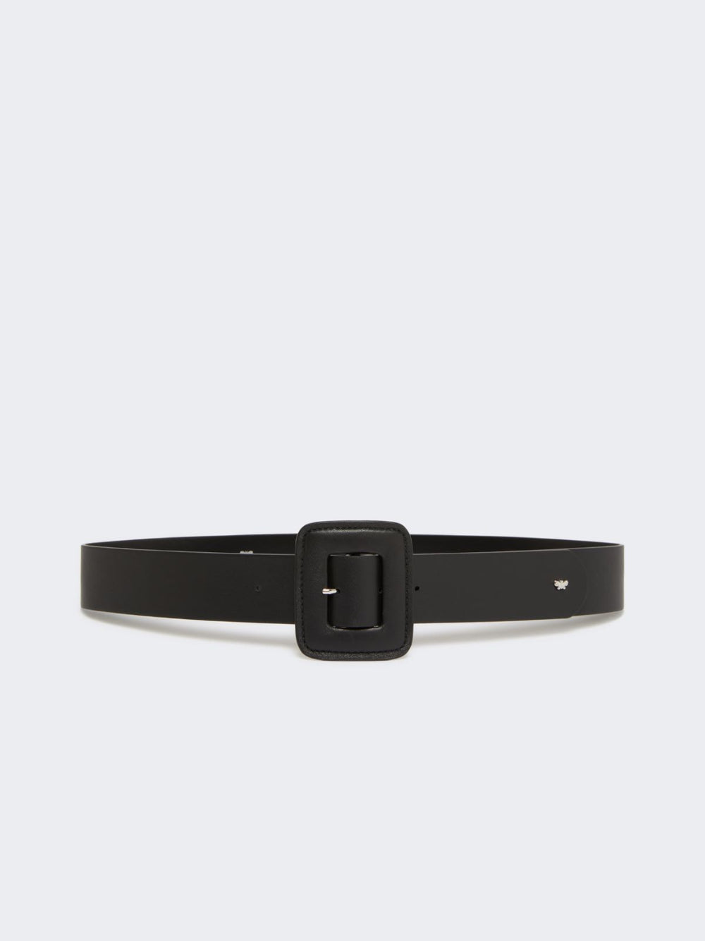 Nappa sheepskin belt - Black