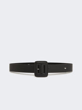 Nappa sheepskin belt - Black
