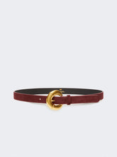 Calfskin belt - Red