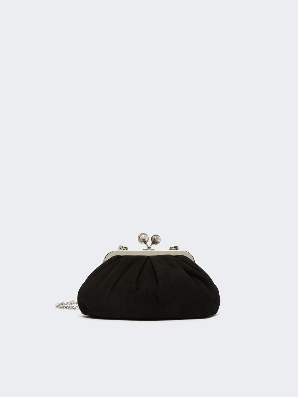 Small suede Pasticcino Bag - Black