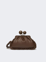 Medium Nappa leather Pasticcino Bag - Brown