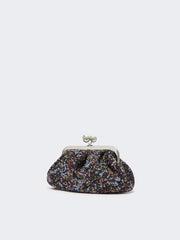 Small wool bouclé Pasticcino Bag - Avio