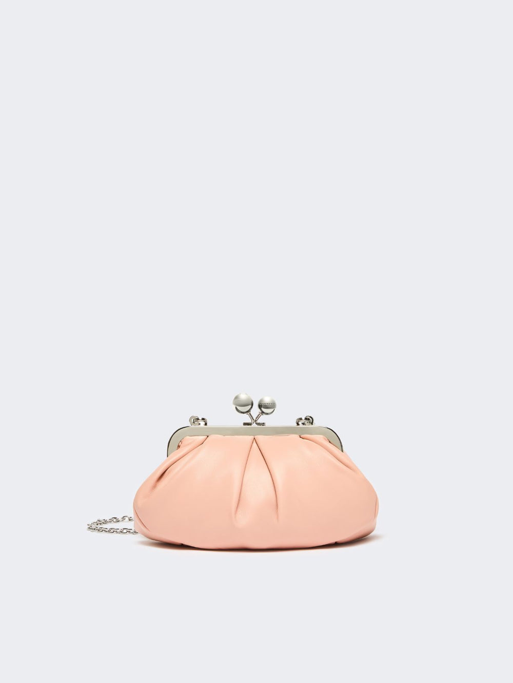 Small sheepskin Pasticcino Bag - Antique rose