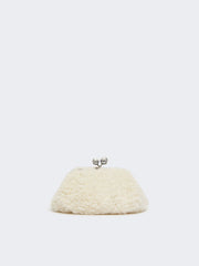 Small Pasticcino Bag with a soft texture - Ivory