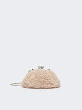 Small Pasticcino Bag with a soft texture - Pink