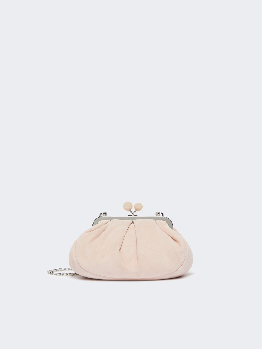 Small suede Pasticcino Bag - Powder