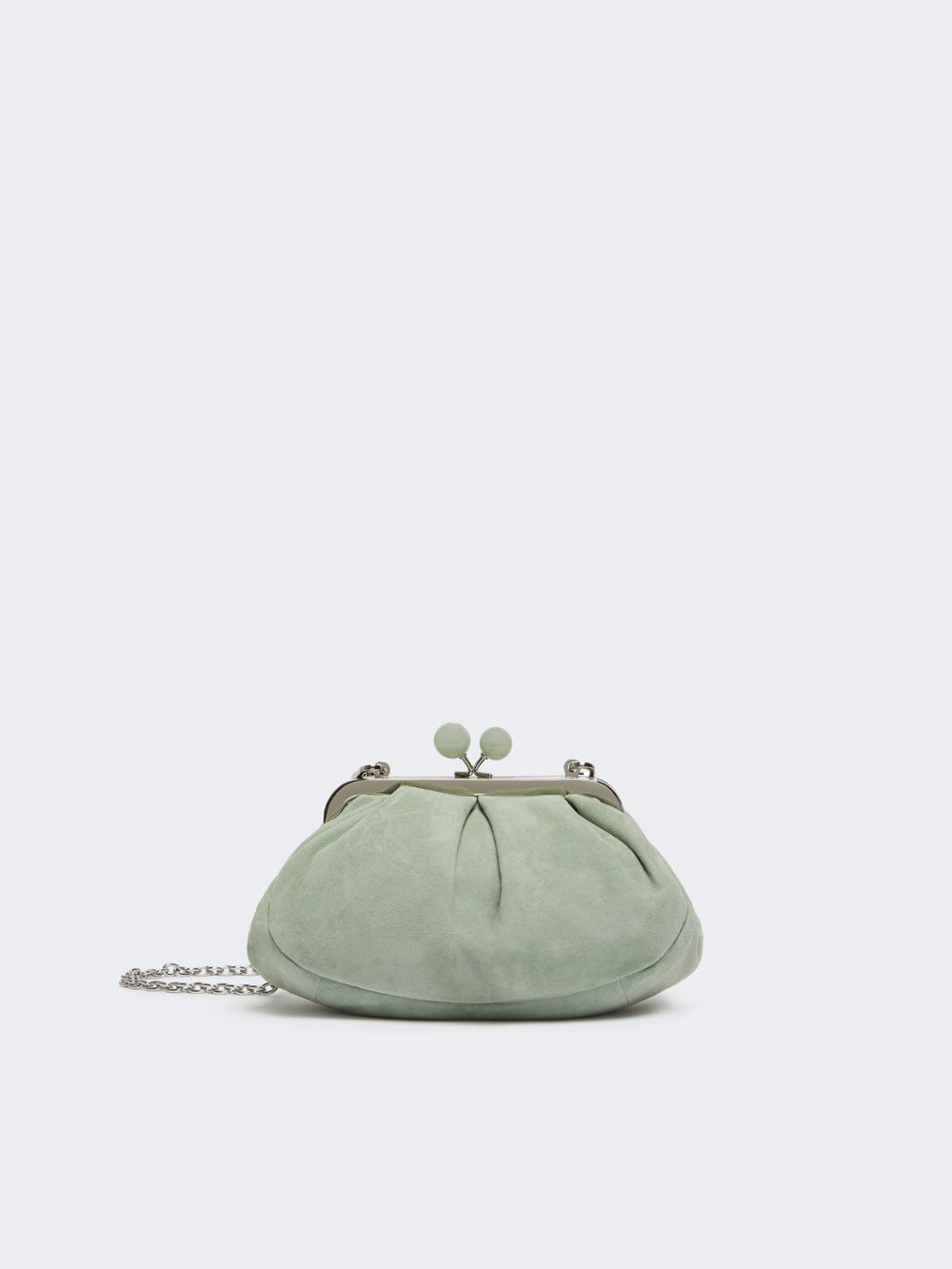 Small suede Pasticcino Bag - Green