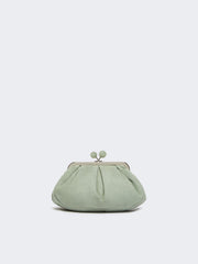 Small suede Pasticcino Bag - Green