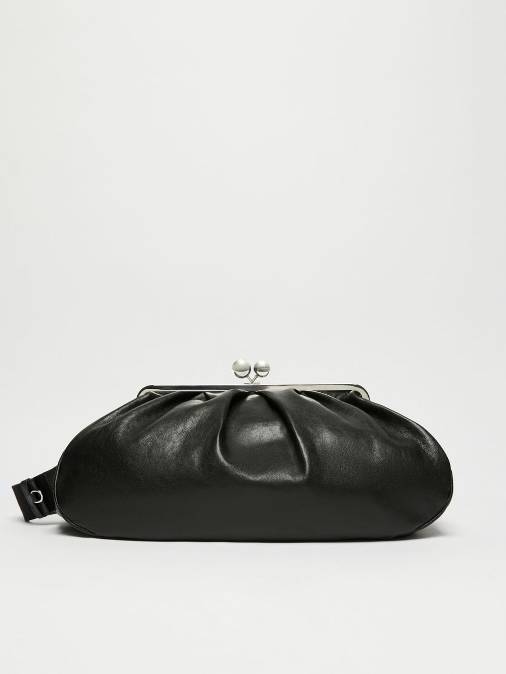Large leather Pasticcino Bag - Black