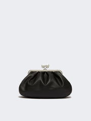 Medium sheepskin Pasticcino Bag - Black
