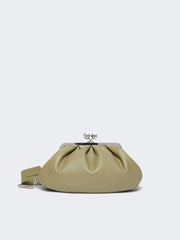 Medium sheepskin Pasticcino Bag - Sage green