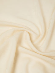 Jacquard wool stole - Ivory