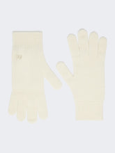 Cashmere gloves - Optical white