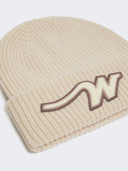 Wool beanie - Ivory