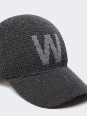 Wool baseball hat - Light grey