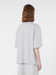 Pure cotton jersey T-shirt - Light grey