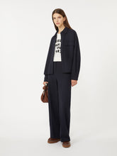 Fitted stretch jersey T-shirt - Ecru