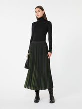 Wool and silk gauze turtleneck - Black