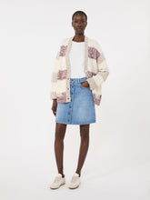 Stretch cotton T-shirt - White