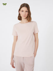 Organic cotton T-shirt - Powder